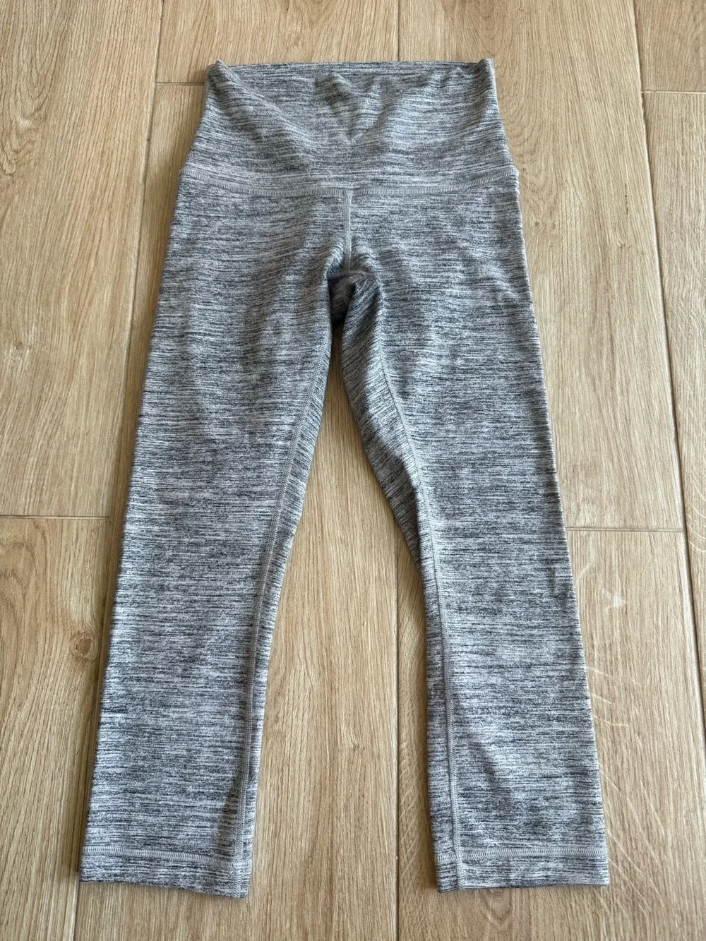 Lululemon High Times Legging in Space Dye Camo Seal Grey Deep Coal